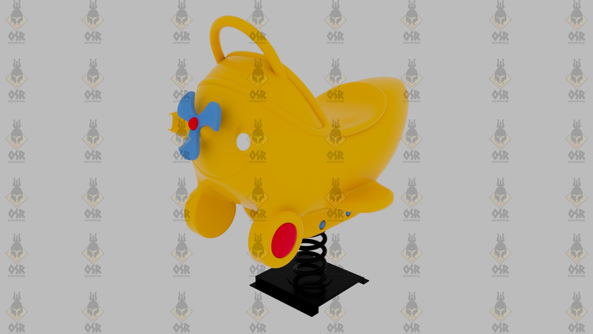 Space Ship Spring Rider - Product Image