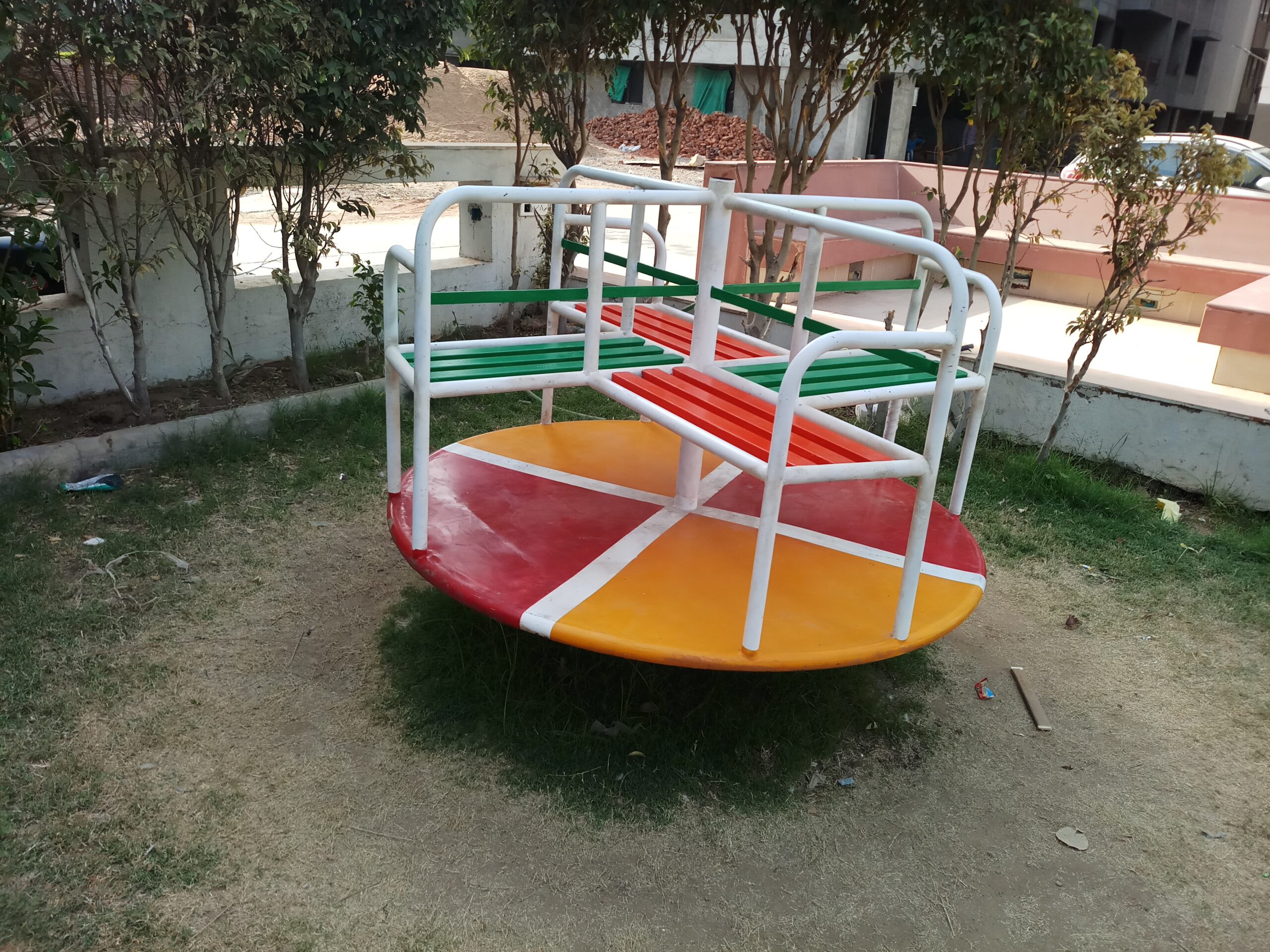 Sitting Platform Merry Go Round FRP OMGR - 01 - Product Image